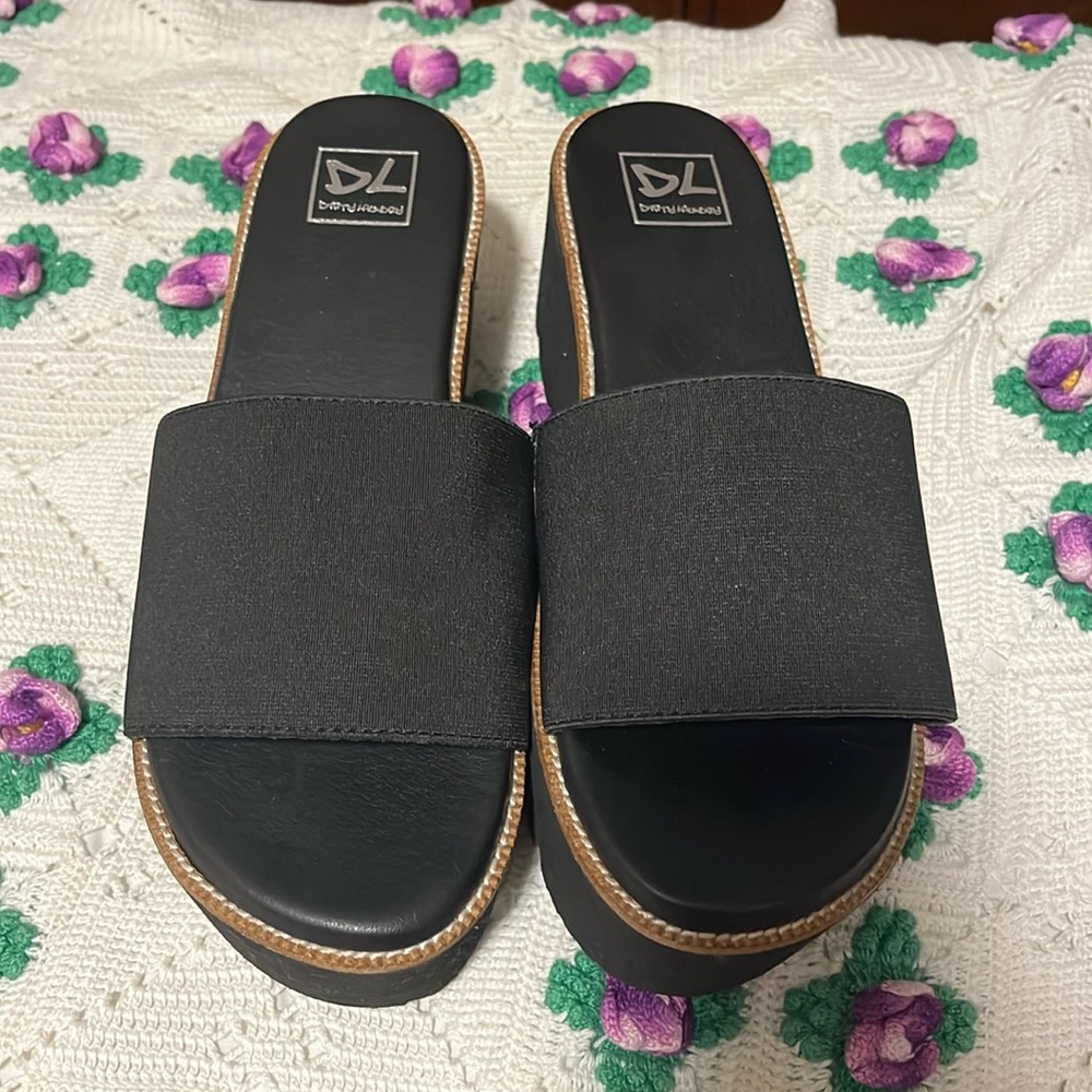 Dirty laundry platform shoes size 10 - never worn